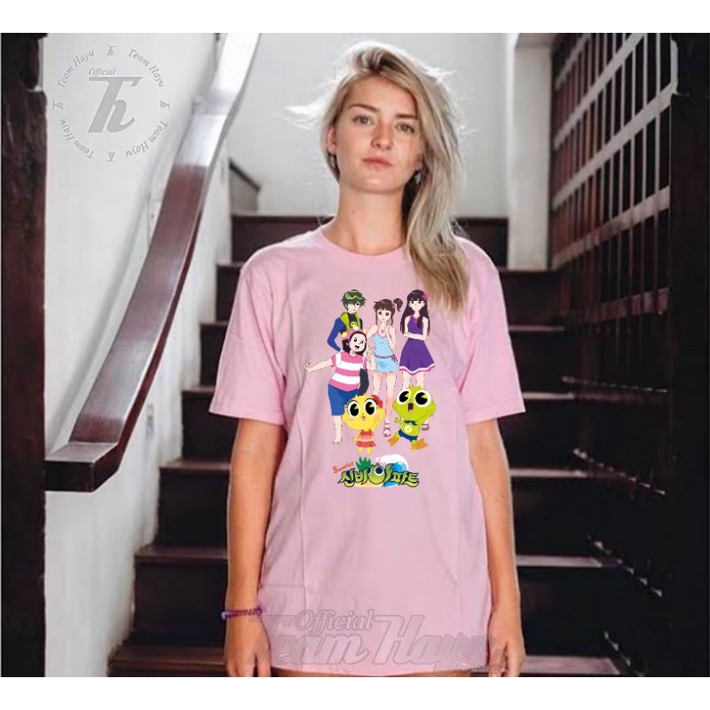 Team Hayu Ofc - Kaos Anime Shinbi House Sunrise- Cotton Combat 30s Premium Distro