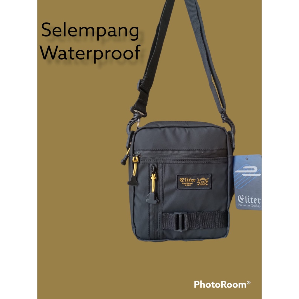 Tas Slingbag Pria Wanita Waterproof Selempang Anti Air