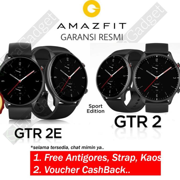 FALSH SALE Amazfit GTR 2 Smart Watch Sport Classic - Smartwatch GTR 2e AMOLED - GTR 2e-BLACK