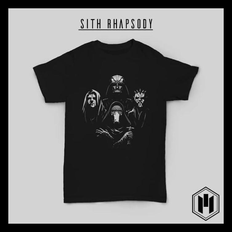 Jual BANTING HARGA KAOS STAR WARS SITH RHAPSODY DARTH VADER, KYLO REN ...