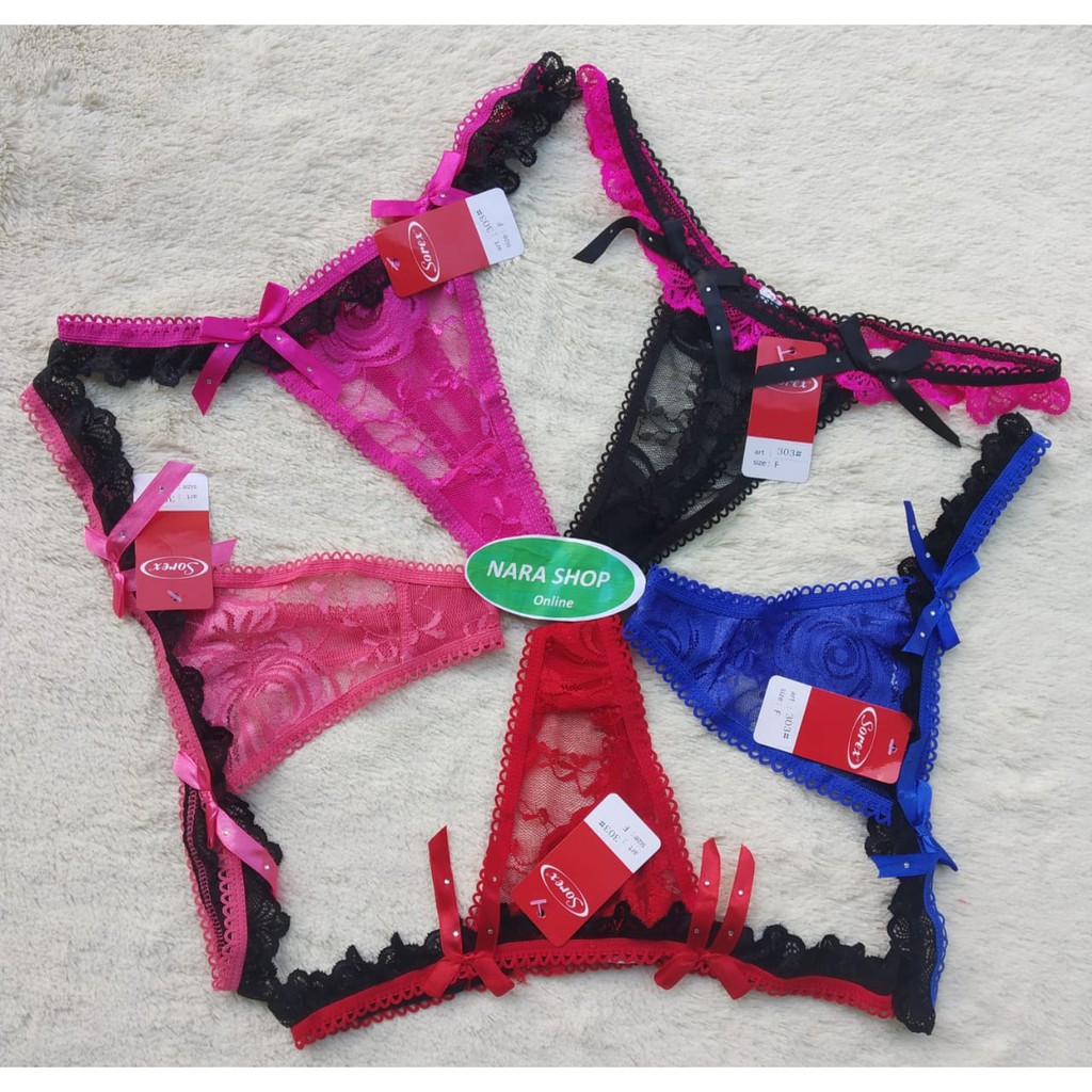 CD SOREX G STRING 303| Celana Dalam Transparan G String | CD SOREX WANITA DEWASA | Sorex