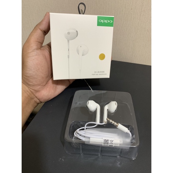 HF HEADSET OPPO R9 / R15 ORIGINAL + PACK IMPORT JACK 3.5MM