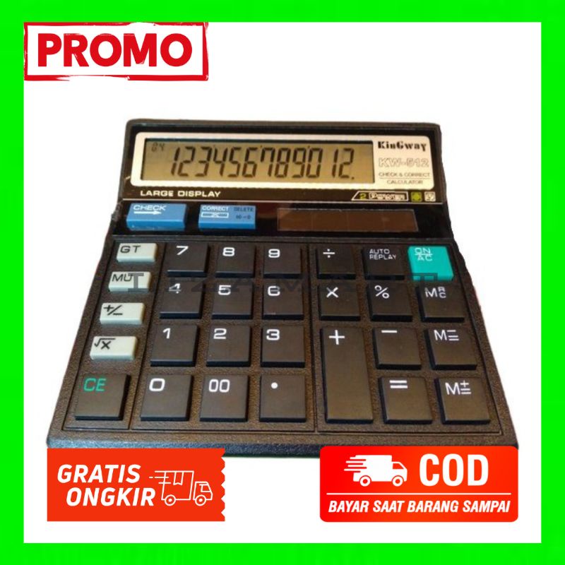 

Kalkulator Kingaway Calculator Digital Kalkulator Dagang Warung