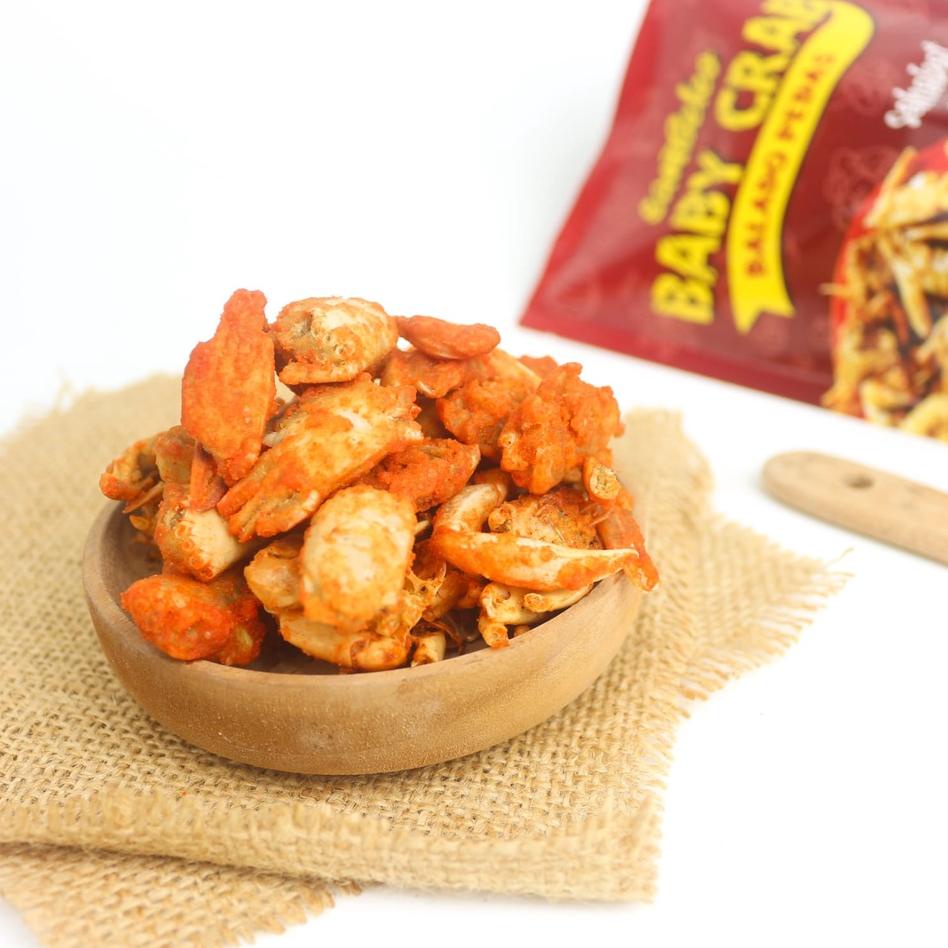 

ョ BABY CRAB CRISPY BEST SELLER | IZIN PIRT HALAL | BABY RAJUNGAN | KEPITING KRIUK | CAMILAN | SEAFOOD | SNACK .....