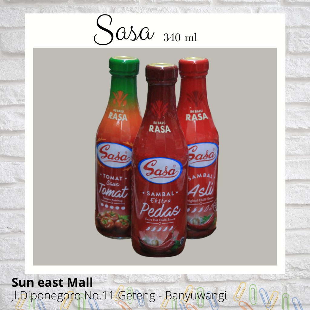 

SASA SAUS SAMBAL 340ml