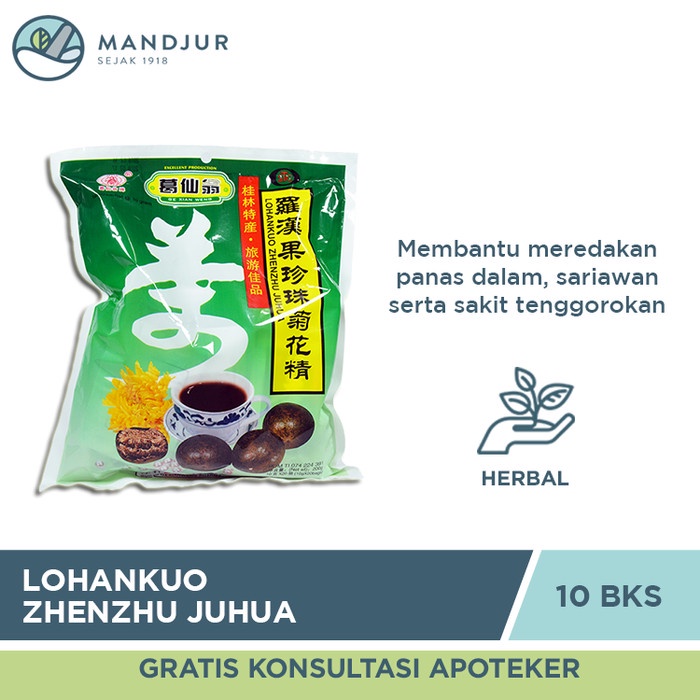 

Lohankuo Zhenzhu Juhua Chrysanthemum - Isi 10 (BERKUALITAS)