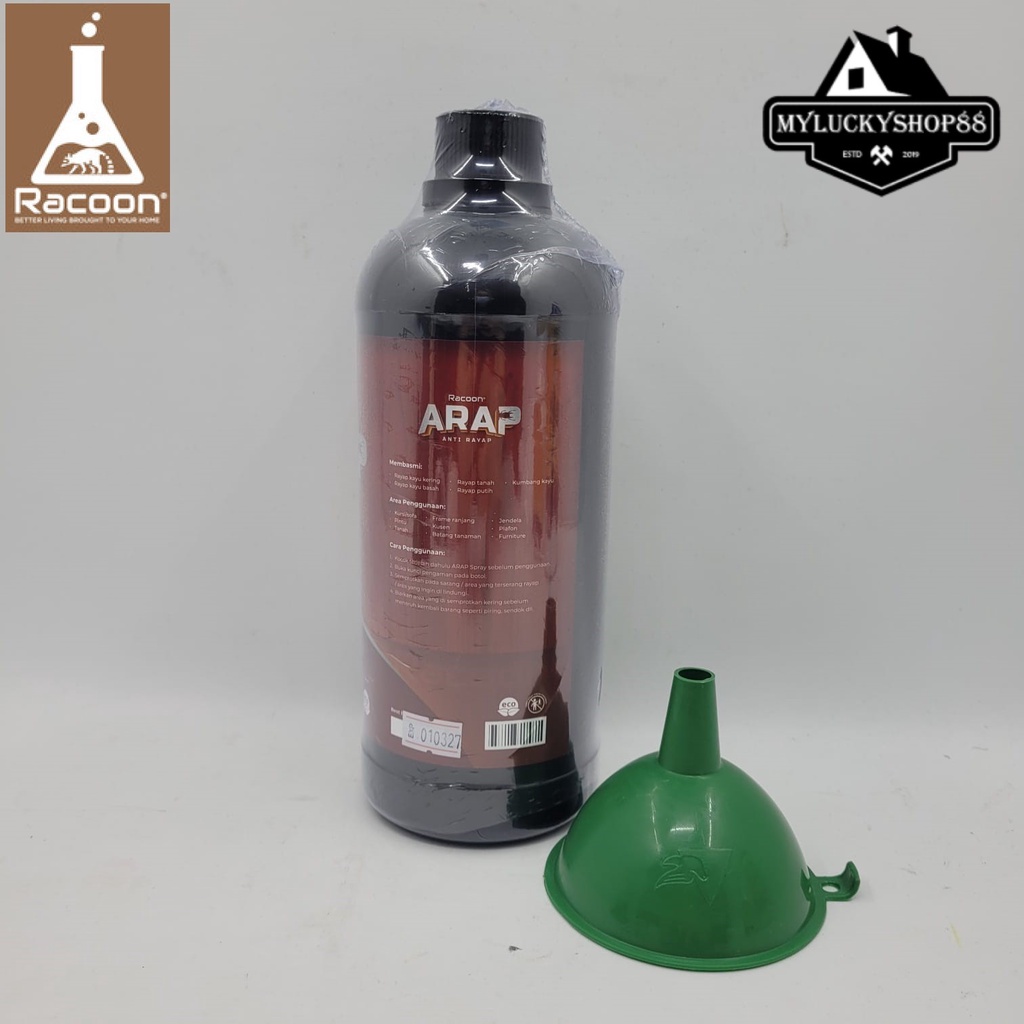 Racoon ARAP Termite Spray 1 Liter Obat Racun Anti Rayap Semprot Cair