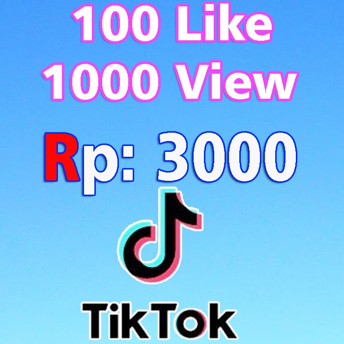 LIKE TIKTOK MURAH