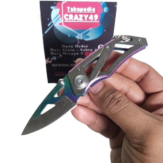 Pisau Lipat Mini Pocket Bg Grylls A3 / Pisau Lipat / Survival Kit