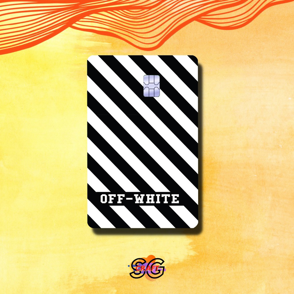 

SKIN CARD ATM & STIKER KARTU ATM & E-MONEY OFF WHITE SERIES