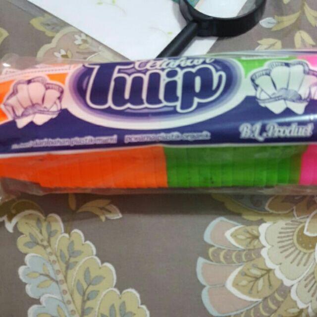 3lusin Cetakan Bunga Tulip