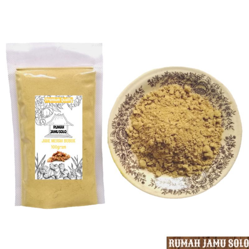 

Premium Quality 100 gram jahe merah bubuk