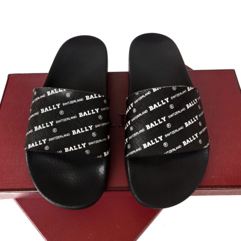 Bally Sandals Slide Black Original