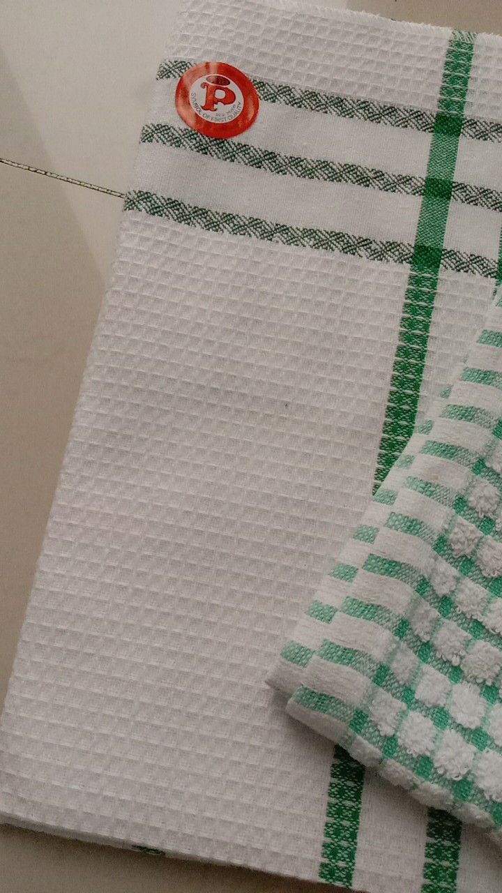 Lap Katun Dapur / Serbet Jumbo 58x65cm / Lap Piring Tebal