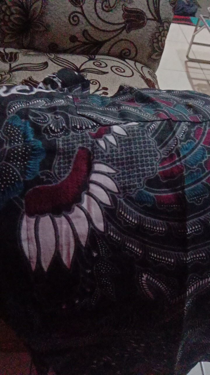 Batik Couple Keluarga Sania Ruffle Ori Ndoro Jowi Dnt