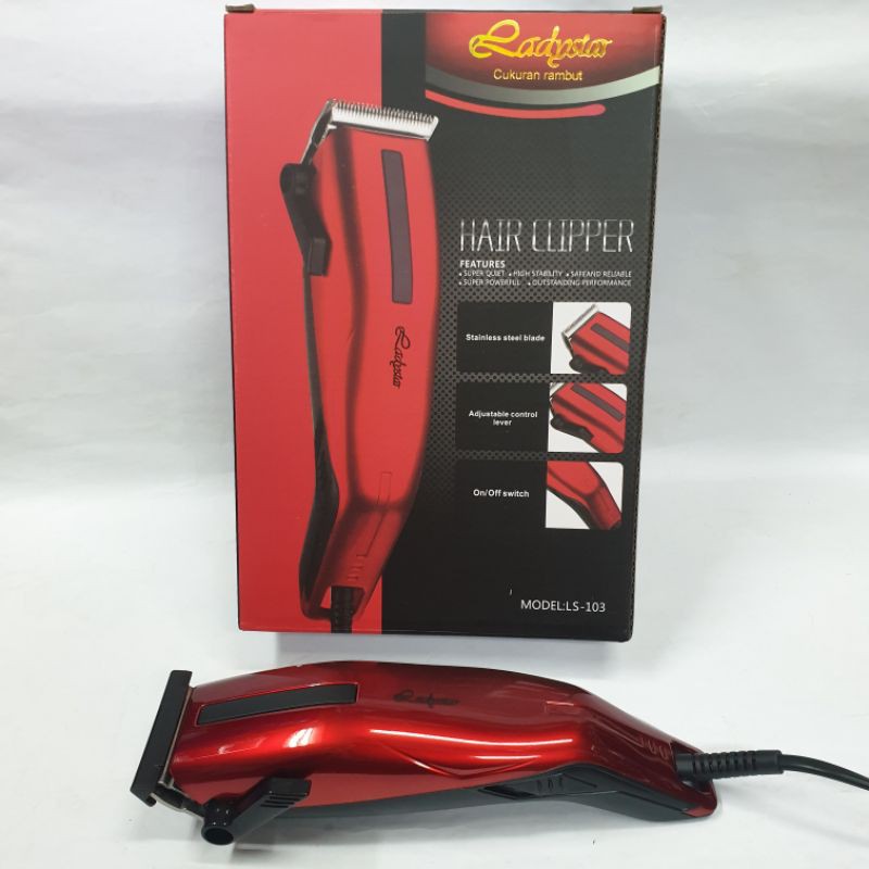 Mesin Alat cukur Pangkas rambut Ladystar Ls 103 potong rambut elektrik bagus dan kliper murah  Hair clipper original