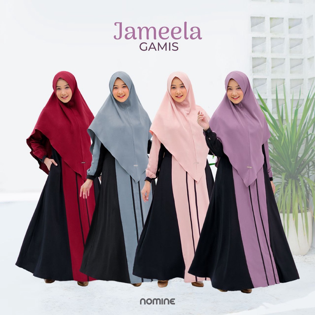 Model Gamis Terbaru 2022/Gamis Terbaru 2022/Gamis Lebaran 2022/Gamis Mewah/Gamis Jameela/Gamis/Nomin