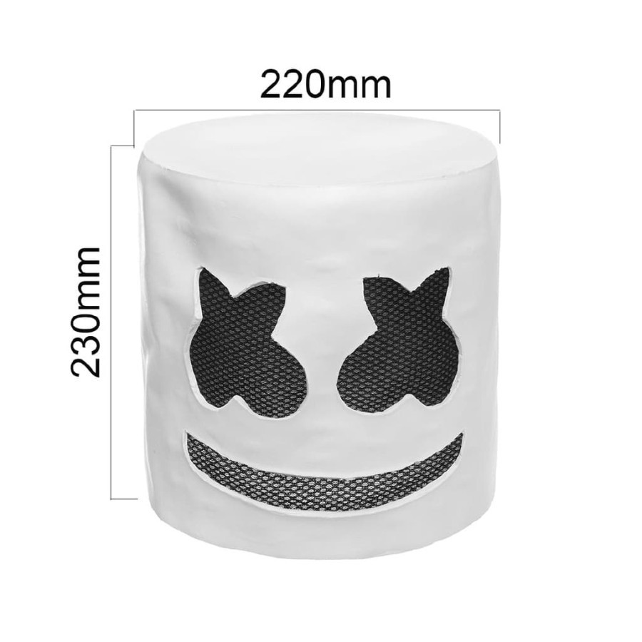 Topeng helm import marsmello marshmello