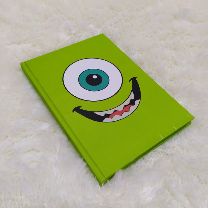 

[RESTOCK] Buku Catatan - Notebook Monster Inc - uk A5, 100 lbr , Hard Cover - MIKE