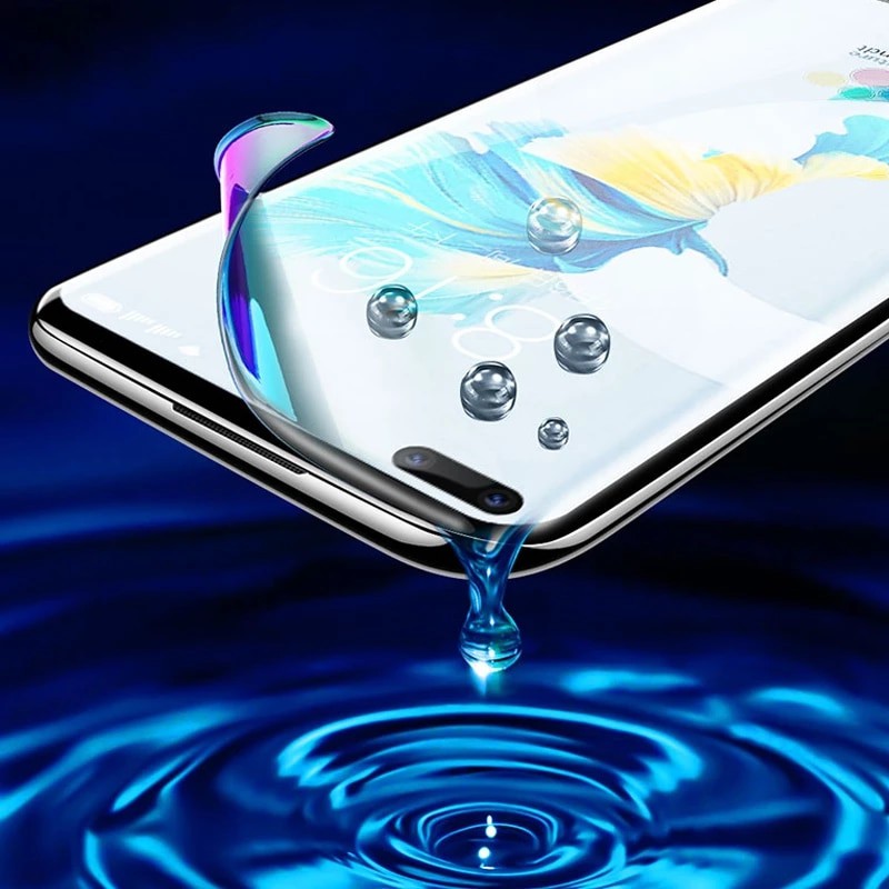 Pelindung Layar Huawei Mate 30 Pro Mate 40 Pro paket 3 in 1 bahan hydrogel