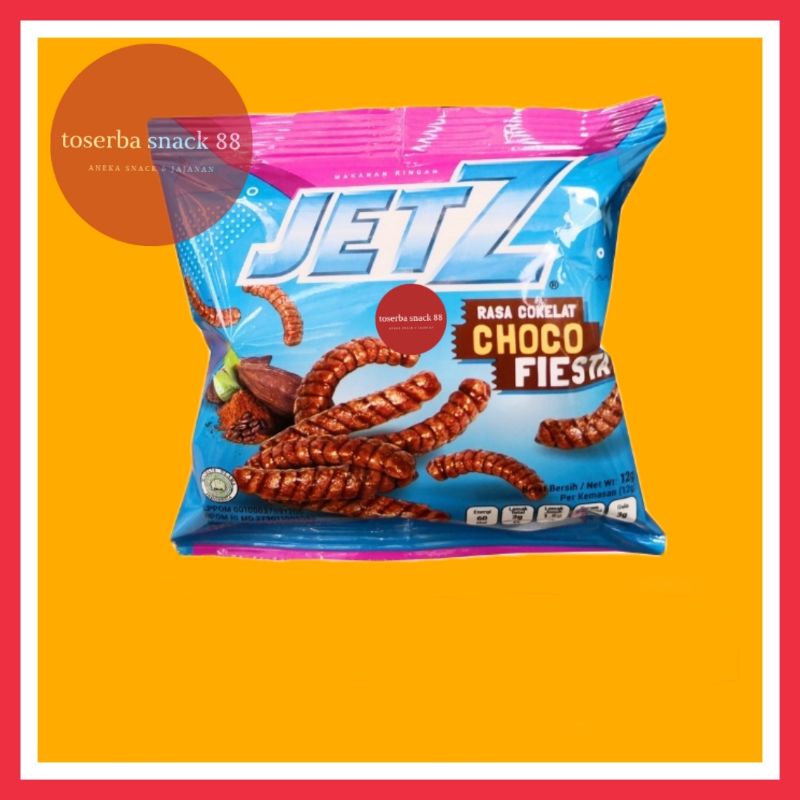 

JETZ CHOCO FIESTA/Snack Choco Fiesta Yang Renyah & Manis (12 gram)