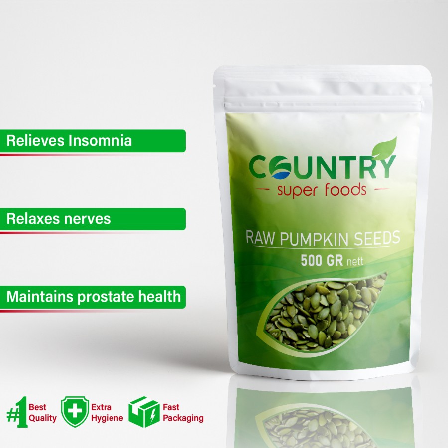 

500 gr - Raw Pumpkin Seeds | Biji Labu Mentah