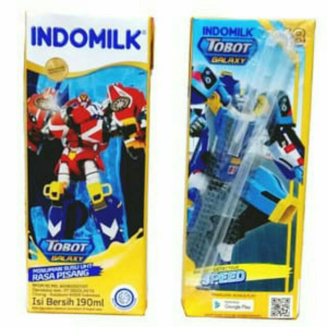 INDOMILK BANANA, STROBERI,  MANGGA,  COKLAT,  VANILA,  BTS JUNGKOOK 190ML 1DUS