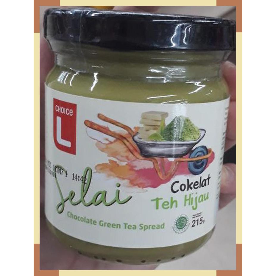 

L Choice Selai coklat teh hijau 215 gram