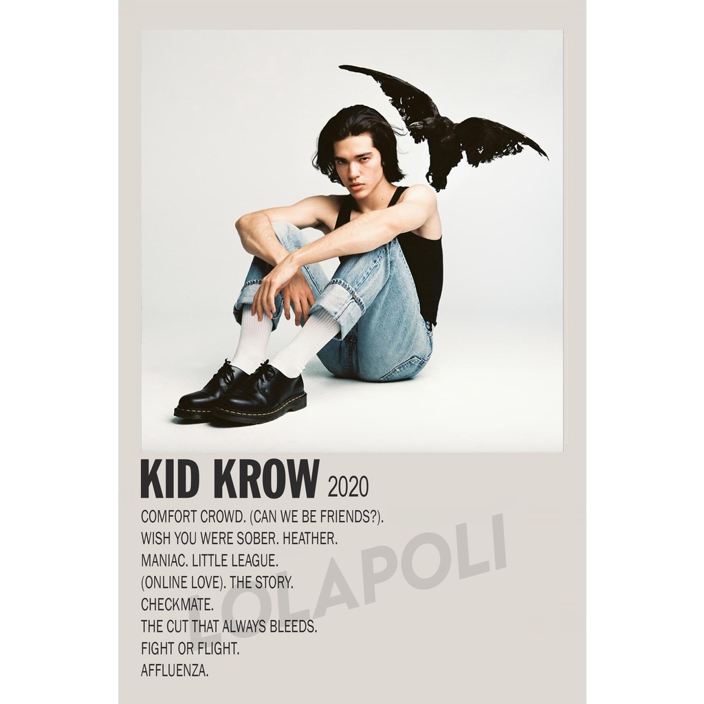 Poster Cover Album Kid Krow - Conan Gray