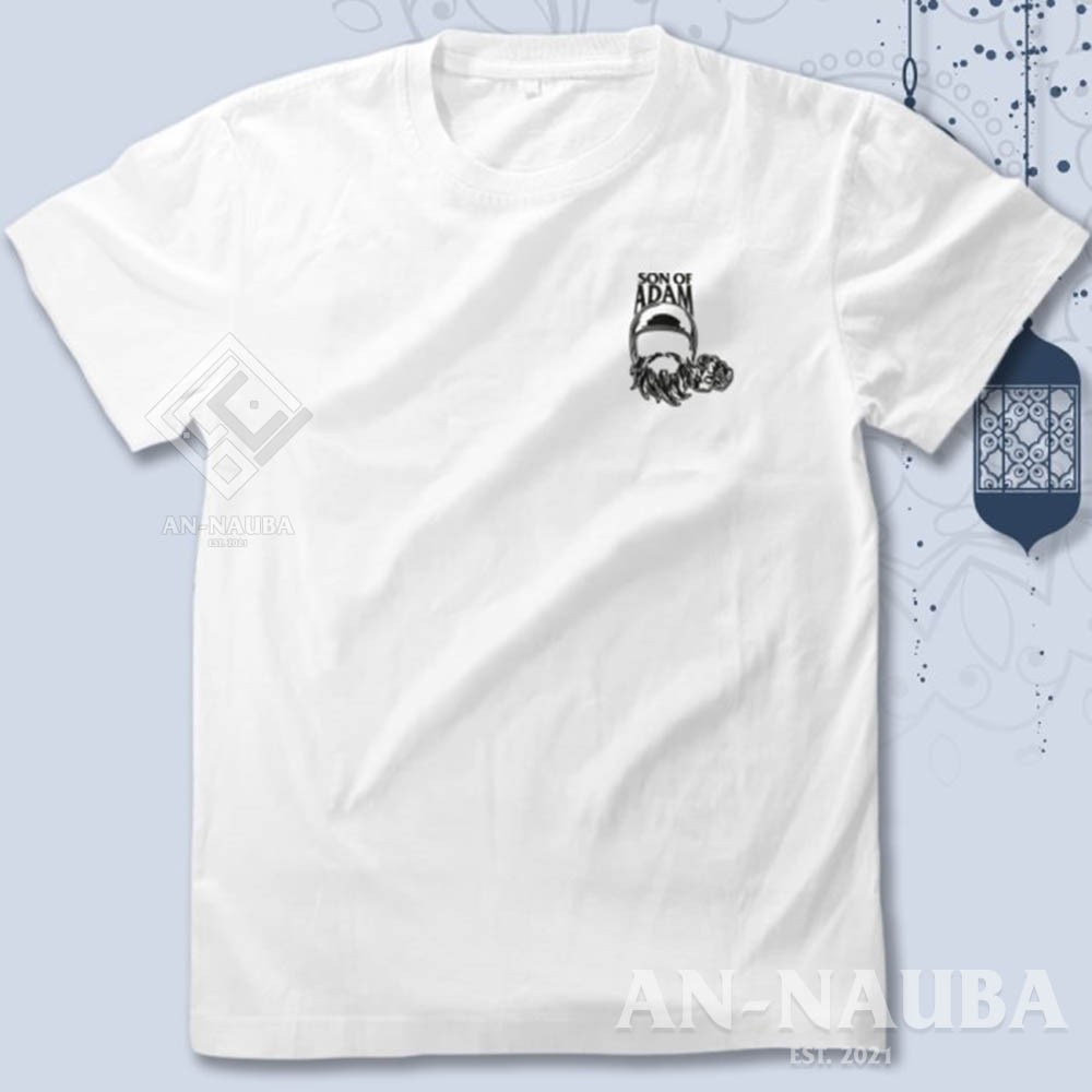 KAOS DAKWAH ISLAMI SON OF ADAM SERIES / Baju Distro Santri Islam / Tshirt Muslim Trendy [AN-6464]-7