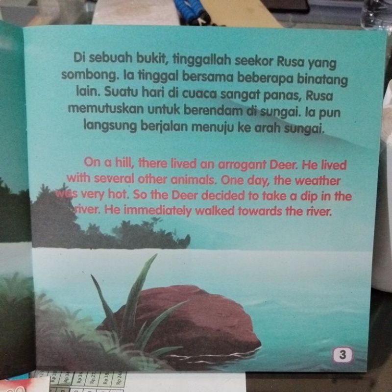 Buku Paket Isi 4 Seri Fabel Budi Pekerti