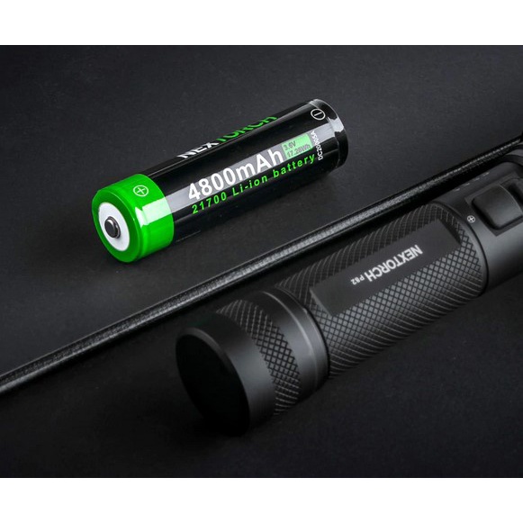 NEXTORCH Senter LED Ultra Long Range Flashlight 1200 Lumens - P82 - Black