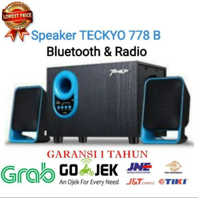 Speaker GMC Teckyo 778B / Speaker Bluetooth