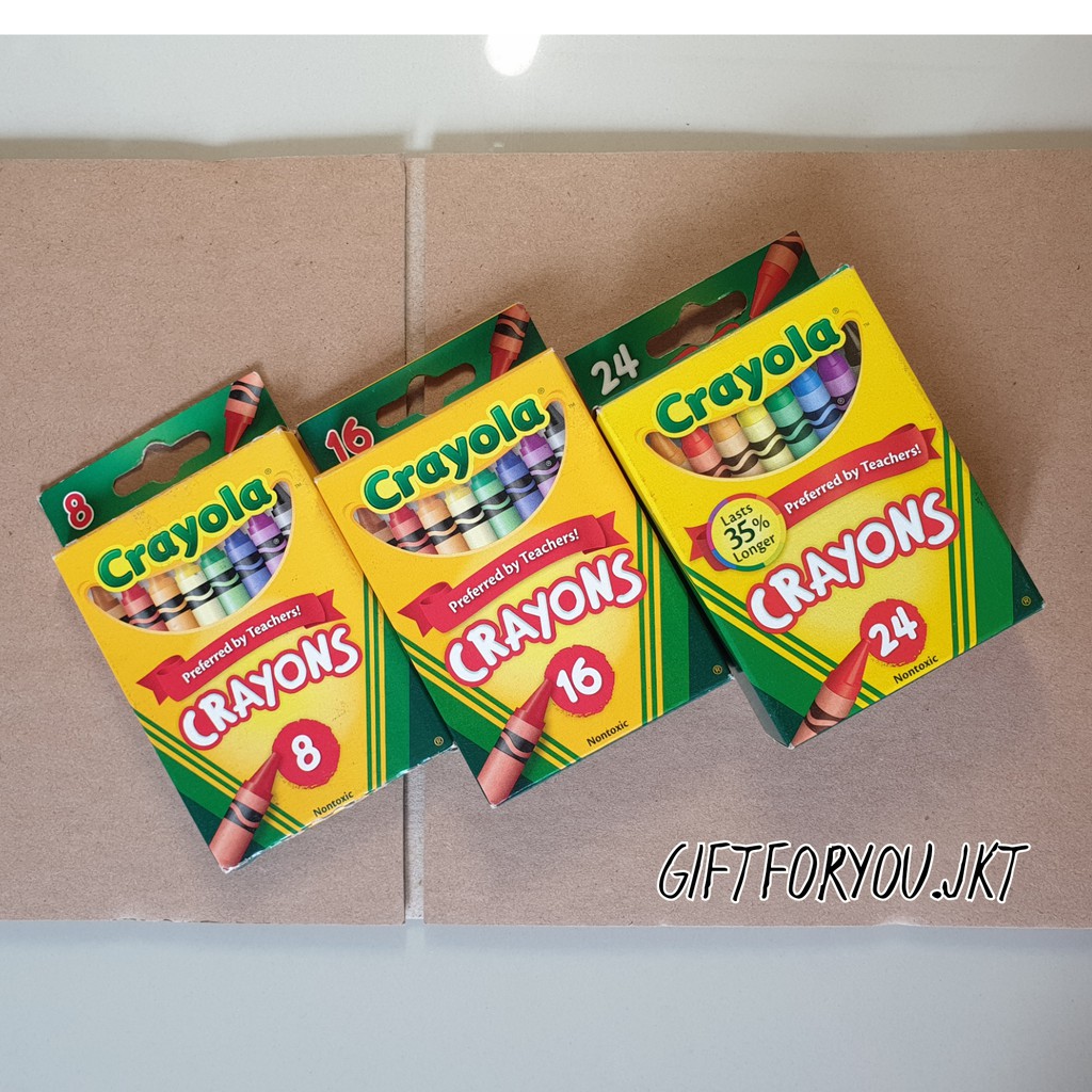 

Berbagai Variasi Crayola Crayons Isi 8 12 16 24 48 Pieces Original
