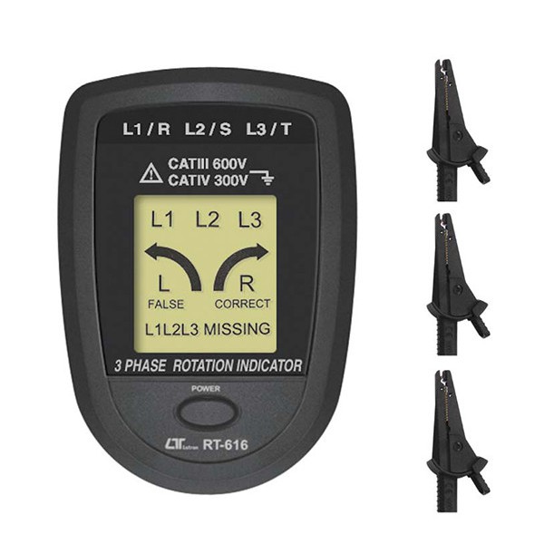 3 Phase Rotation Tester Lutron RT-616