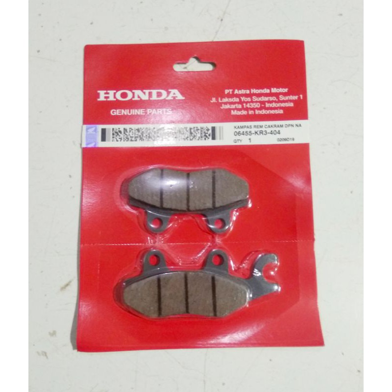 Kampas Rem Depan grade A Super Kharisma Revo Supra Supra Fit Supra X 125