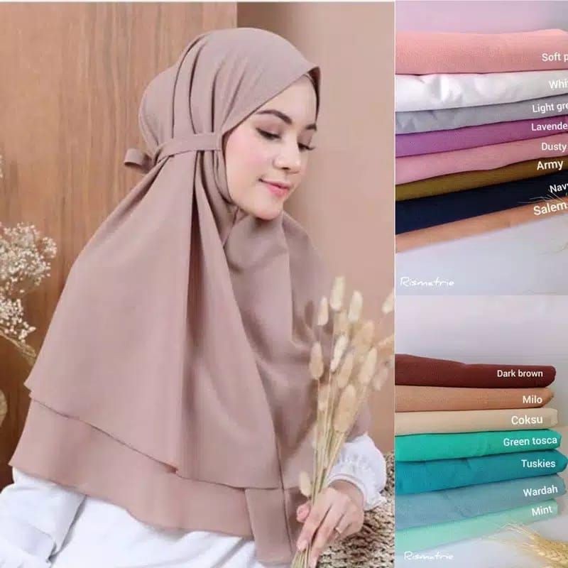 Hijab Bergo Maryam 2 Layer