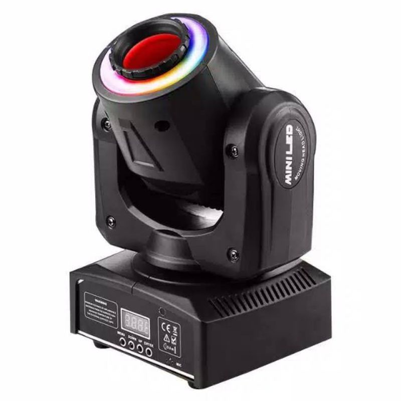 Star Beam Mini Moving Head Redsun 8Gobo 30W Murni