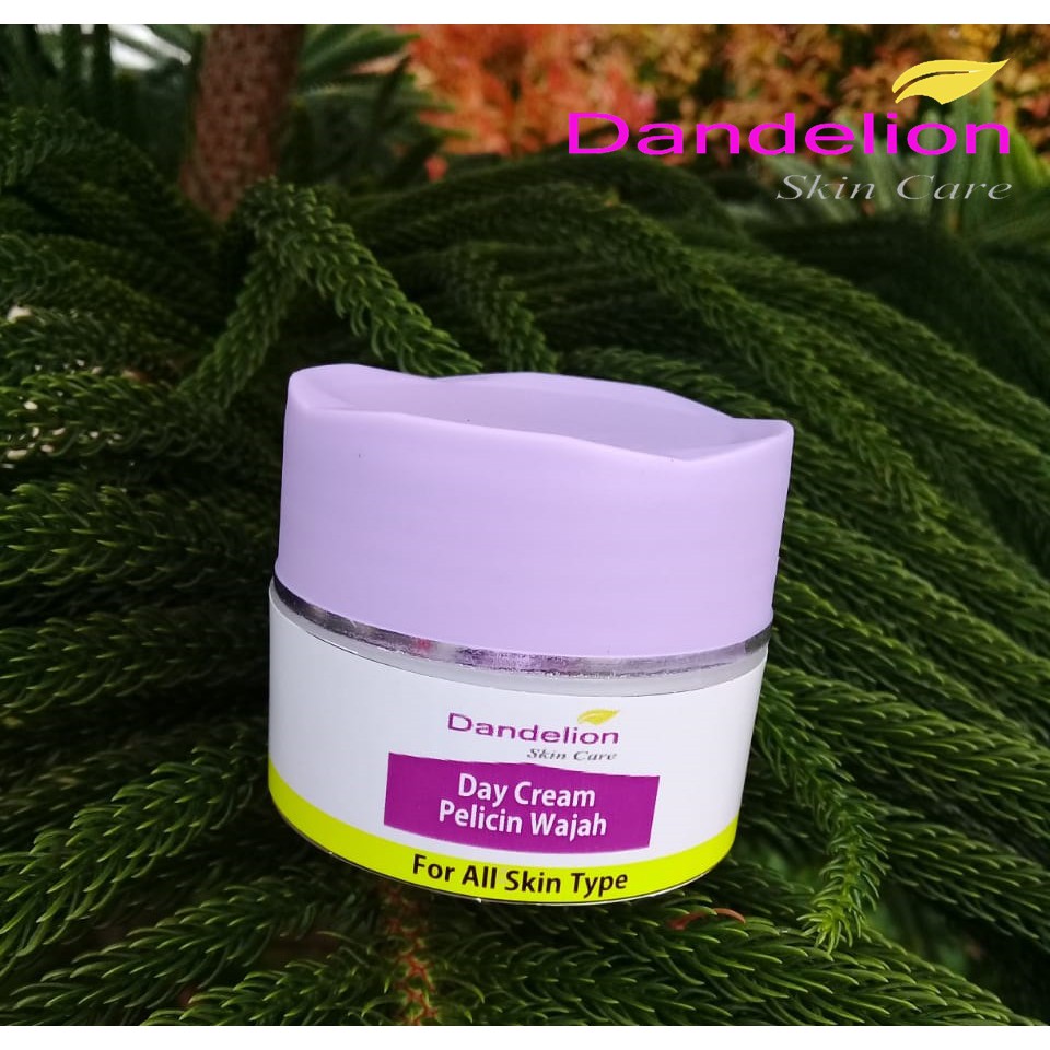 Day Cream Siang Pelicin Wajah Ampuh Dandelion Farmasi Dokter Aman