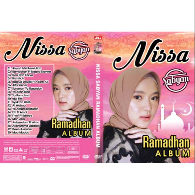 Terlaris kaset DVD lagu Album Ramadhan NISSA SABYAN