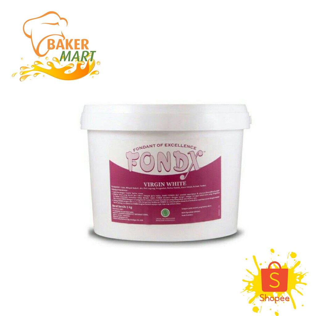 

Fondx Fondant Virgin White 5kg