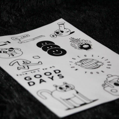 

Sticker Aesthetic Transparan Pack #3 | Sticker Kiss Cutting Laptop, Koper, & HP