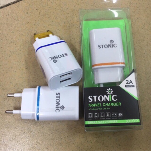 Batok Stonic Kepala Casan 2A 2usb Batok