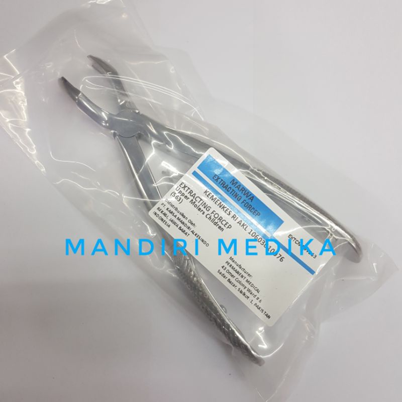 Tooth Extracting Forcep Tang Gigi Anak Upper Molar fig.563 Marwa