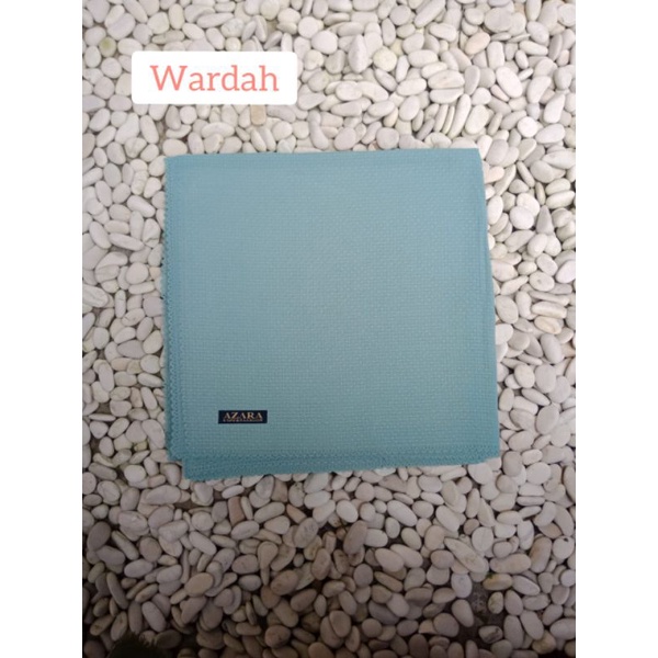 Segiempat Azara Nur Check Lc || Jilbab Square Potton || Segiempat Polos Murah Lc-Wardah