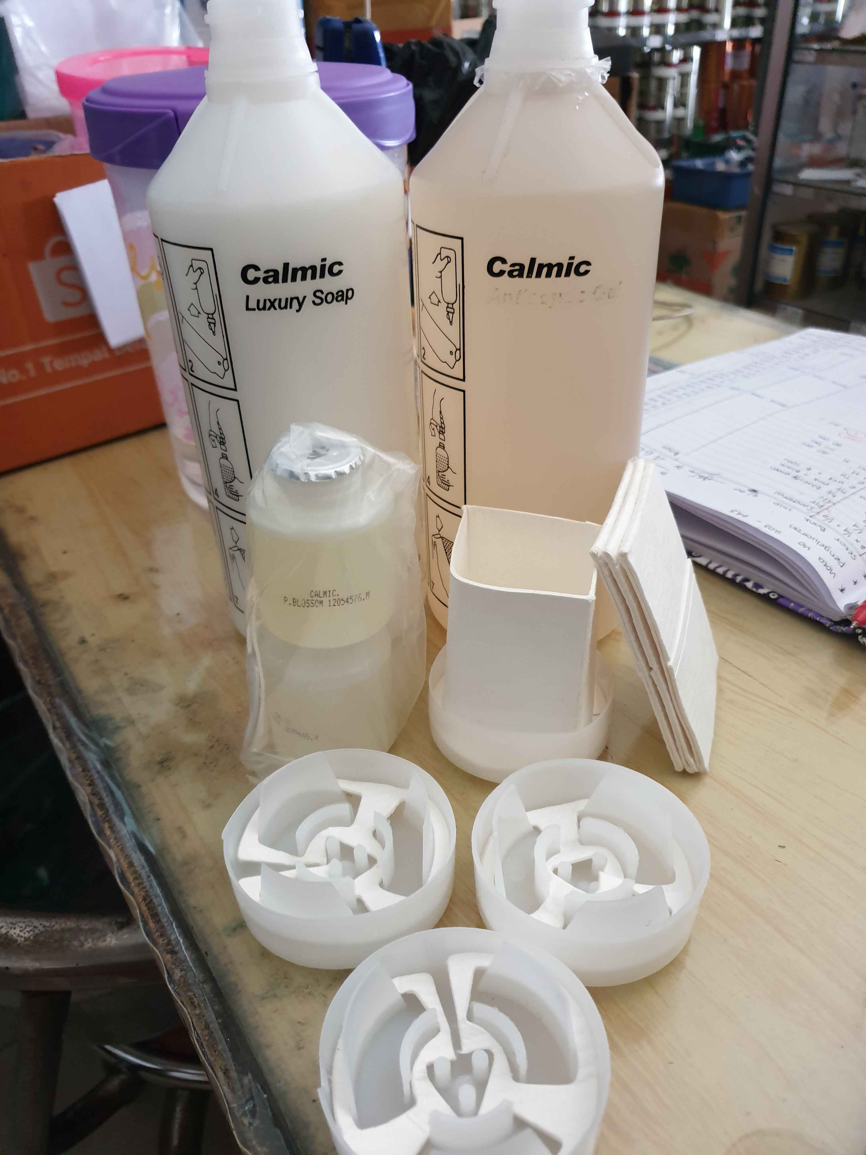 Kertas Serap Calmic ( Bagaian Bawah)