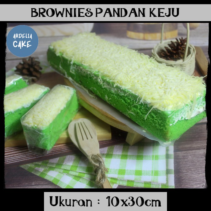 

Brownies Pandan Keju cocok PREMIUM / kue Lebaran & Natal