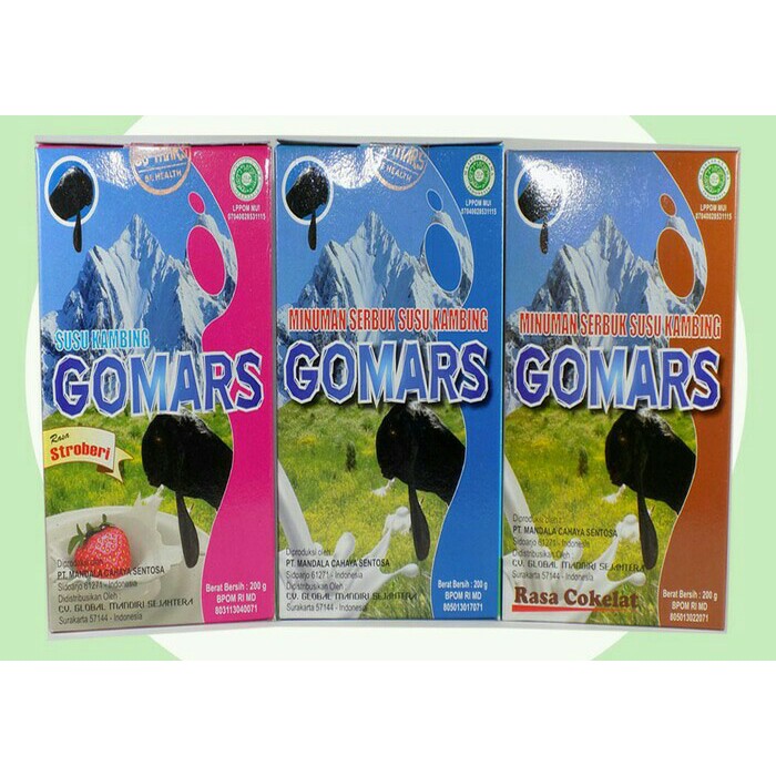 

Jual Susu GOMARS susu kambing etawa GOMARS PUTIH ORIGINAL Murah