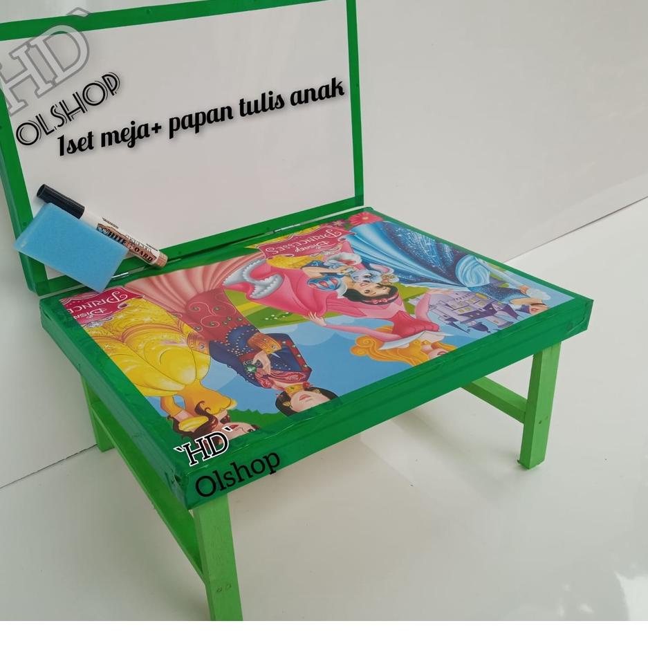 

Trend - Meja Belajar lipat anak den Papan tulis karakter anak minimalis