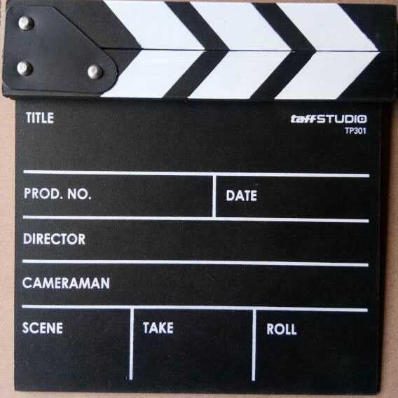 Woopower Profesional Clapper Board Classical Movie Film